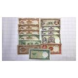 Paper Currency Vietnam, Thailand, Korea & Japan