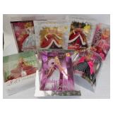 7 Holiday Barbie Collector Dolls NRFB