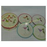 Set Of 4 Salad Plates In Box