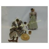 3 African American Artist Dolls