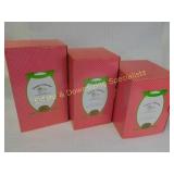 3 Paradise Galleries Porcelain Holiday Dolls NRFB