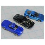 3 Maisto Die-Cast Toy Cars