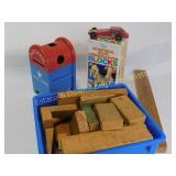 Playskool Postal Station Wood Blocks More