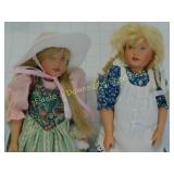 2 Ltd. Ed. Helen Kish 12" Vinyl Dolls Mary Lamb +