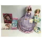 2 Madame Alexander Dolls & More