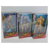 3 Barbie Black Label Wonder Woman Series NRFB