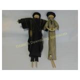 2 Fantastic Artist Made Soft Sculpture Dolls