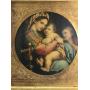 Framed Print of Raphael Madonna of the Chair