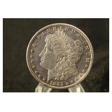 1883 Morgan Silver Dollar Uncirculated Proof-Like