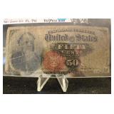United States 50 Cent Fractional Currency