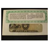 Japanese Occuppation Philippines Currency WWII