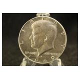 1969-D Kennedy Silver Half Dollar