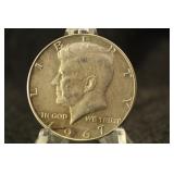 1967 Kennedy Silver Half Dollar