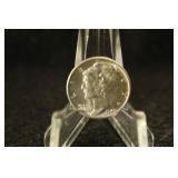 1942 Mercury Silver Dime Uncirculated