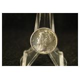 1944-D Mercury Silver Dime Uncirculated