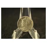 1943-D Mercury Silver Dime Uncirculated