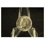 1942 Mercury Silver Dime Uncirculated
