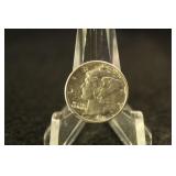 1943-D Mercury Silver Dime Uncirculated