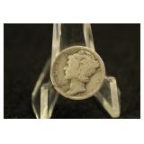 1942-D Mercury Silver Dime