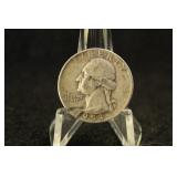 1953-D Washington Silver Quarter