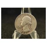 1947-S Washington Silver Quarter