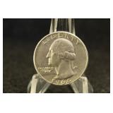 1964-D Washington Silver Quarter