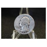 1949-D Washington Silver Quarter