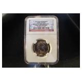 2007 John Adams First Day of Issue NGC