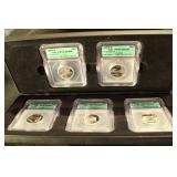 2005-S Proof 70 DCAM 90% Silver State Quarters