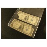 Lot of 2 Silver Certificates