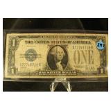 1928B One Dollar Silver Certificate