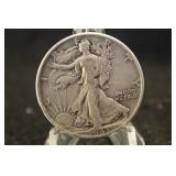 1943 Walking Liberty Silver Half Dollar