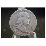 1952 Franklin Silver Half Dollar