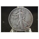 1944-D Walking Liberty Silver Half Dollar