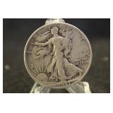 1941-S Walking Liberty Silver Half Dollar