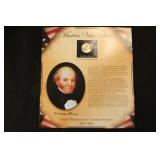 Martin Van Buren Comm. Dollar w/Stamp