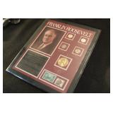 Franklin Roosevelt Comm. Dollar w/Stamp