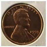 1958 Wheat Cent Uncirculated - Beautiful