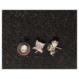 Lot of 5 - Miscellaneous Silver Earrings