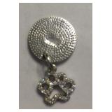 Silver Puppy Charm/Adopt Don