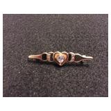 .925 Silver/GP Brooch