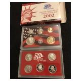 2002 United  States Silver Proof Set