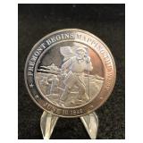 .925 1oz Silver Round Fremont