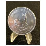 2018 .999 1oz Silver Krugerrand