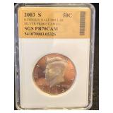 2003-S Kennedy Silver Half Dollar