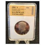 1981-S Kennedy Silver Half Dollar PR70 DCAM