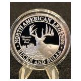 1oz .999 Silver Round "Minnesota Mystery Buck"
