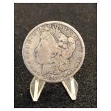 1885-P  Morgan Silver Dollar
