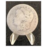 1887--P  Morgan Silver Dollar