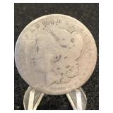 1890-P  Morgan Silver Dollar